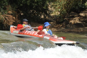 Rafting im Jordan Fluss